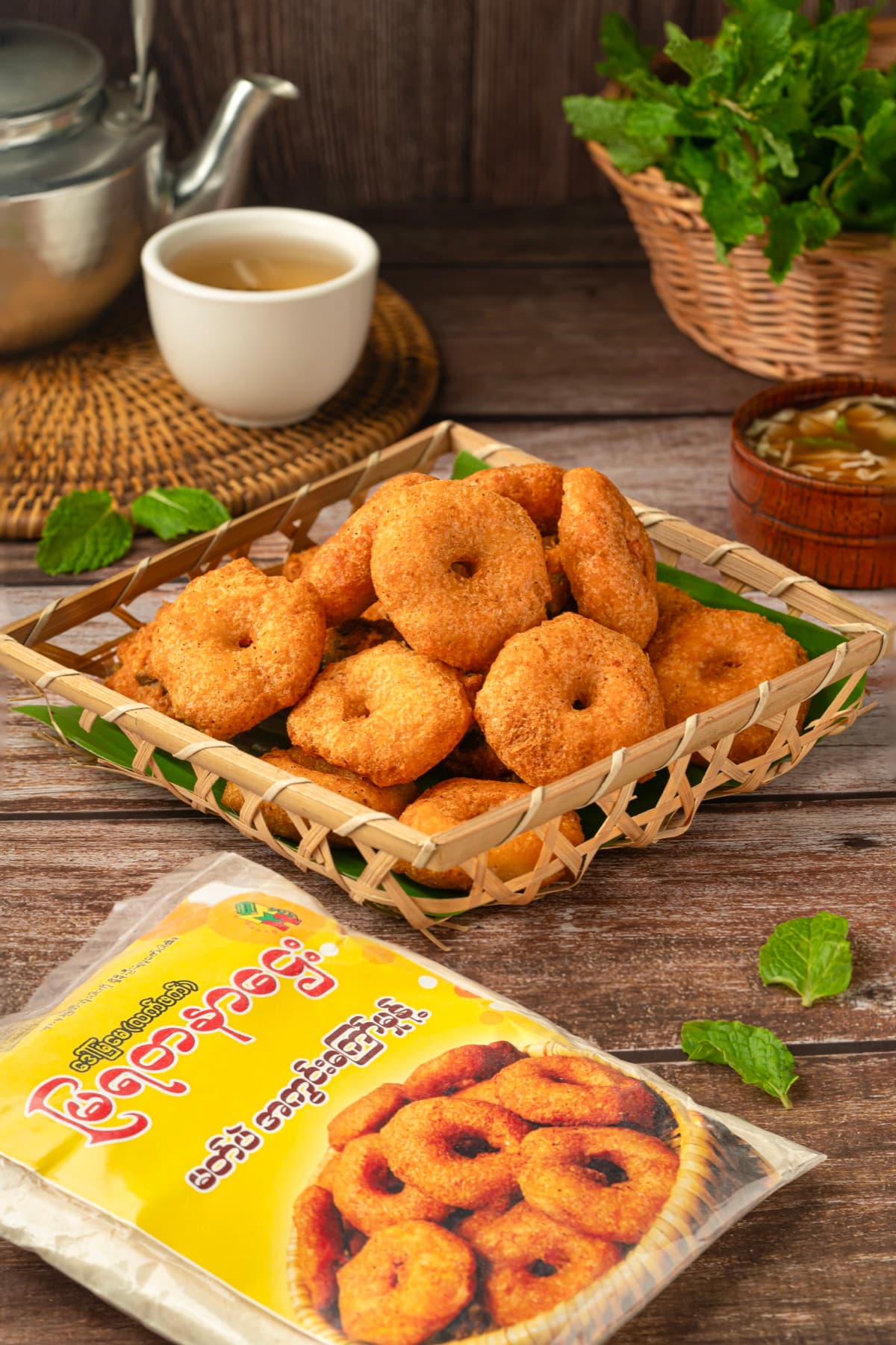 Black Gram Fritter Powder package